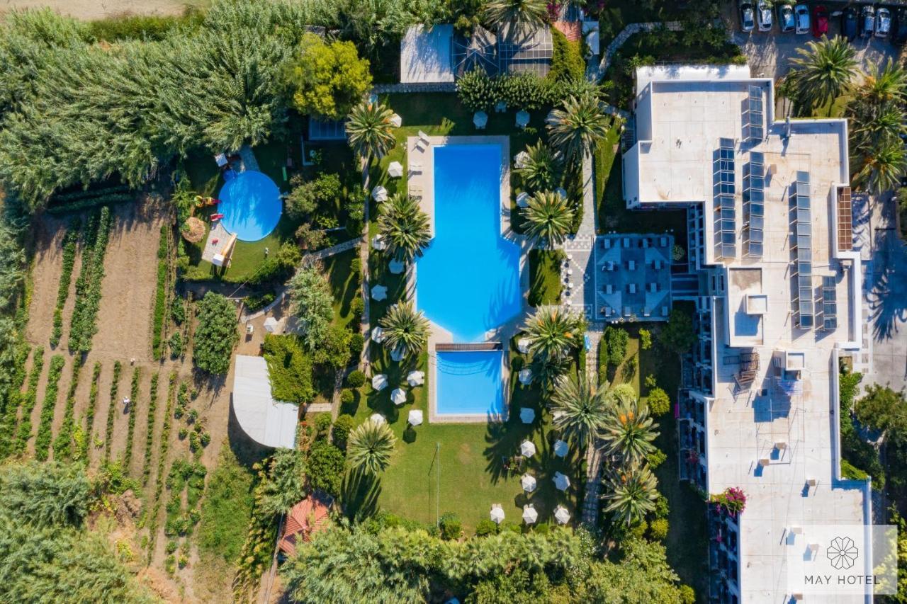May Beach Hotel Rethymno Exteriör bild