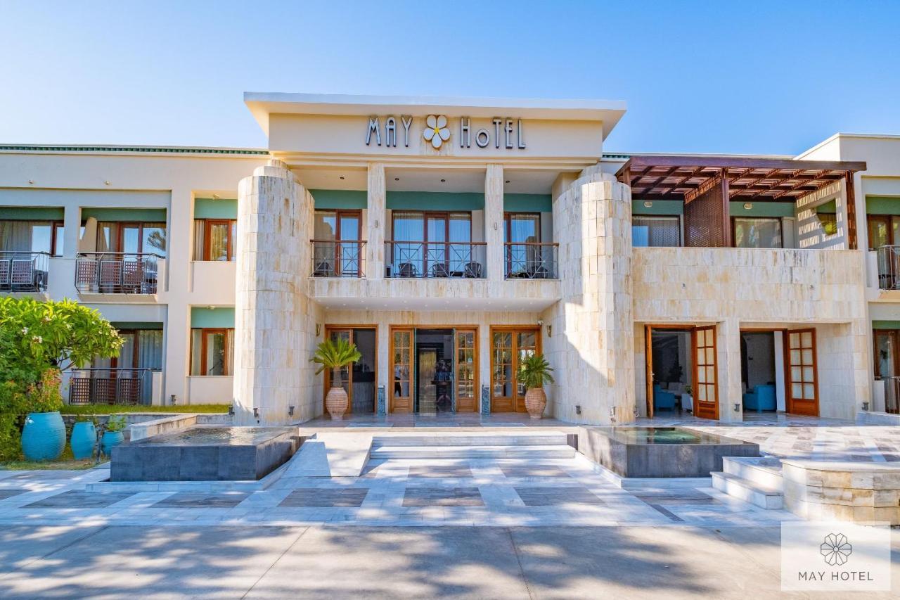 May Beach Hotel Rethymno Exteriör bild