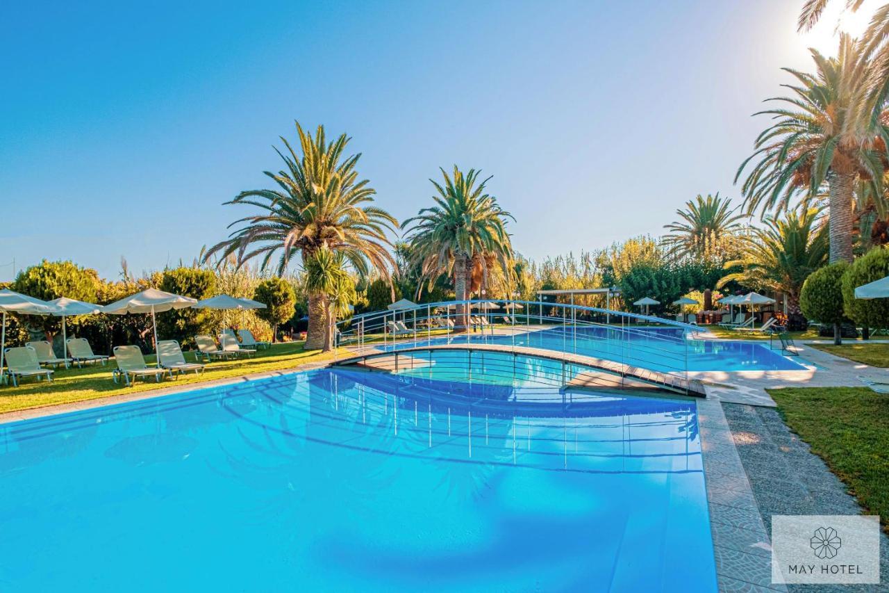 May Beach Hotel Rethymno Exteriör bild