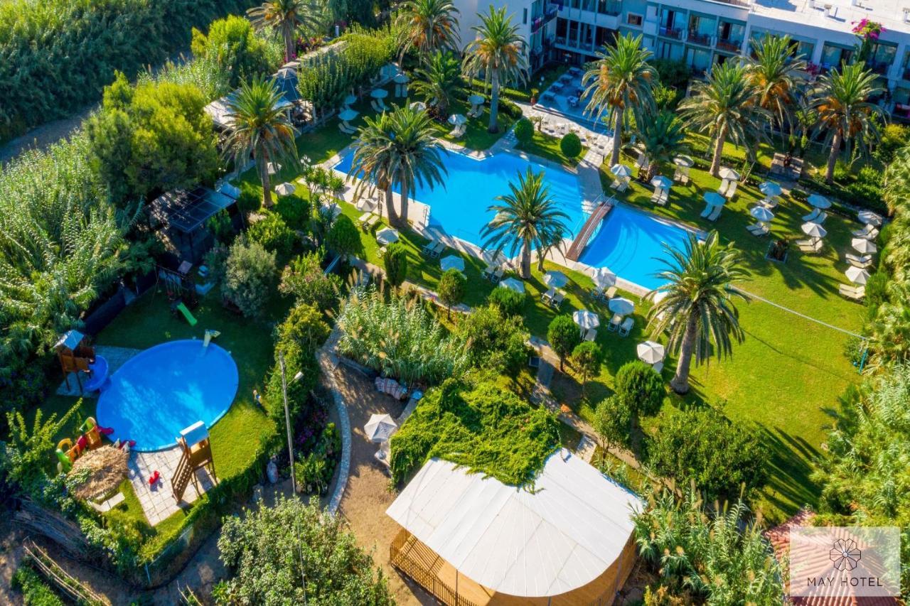 May Beach Hotel Rethymno Exteriör bild