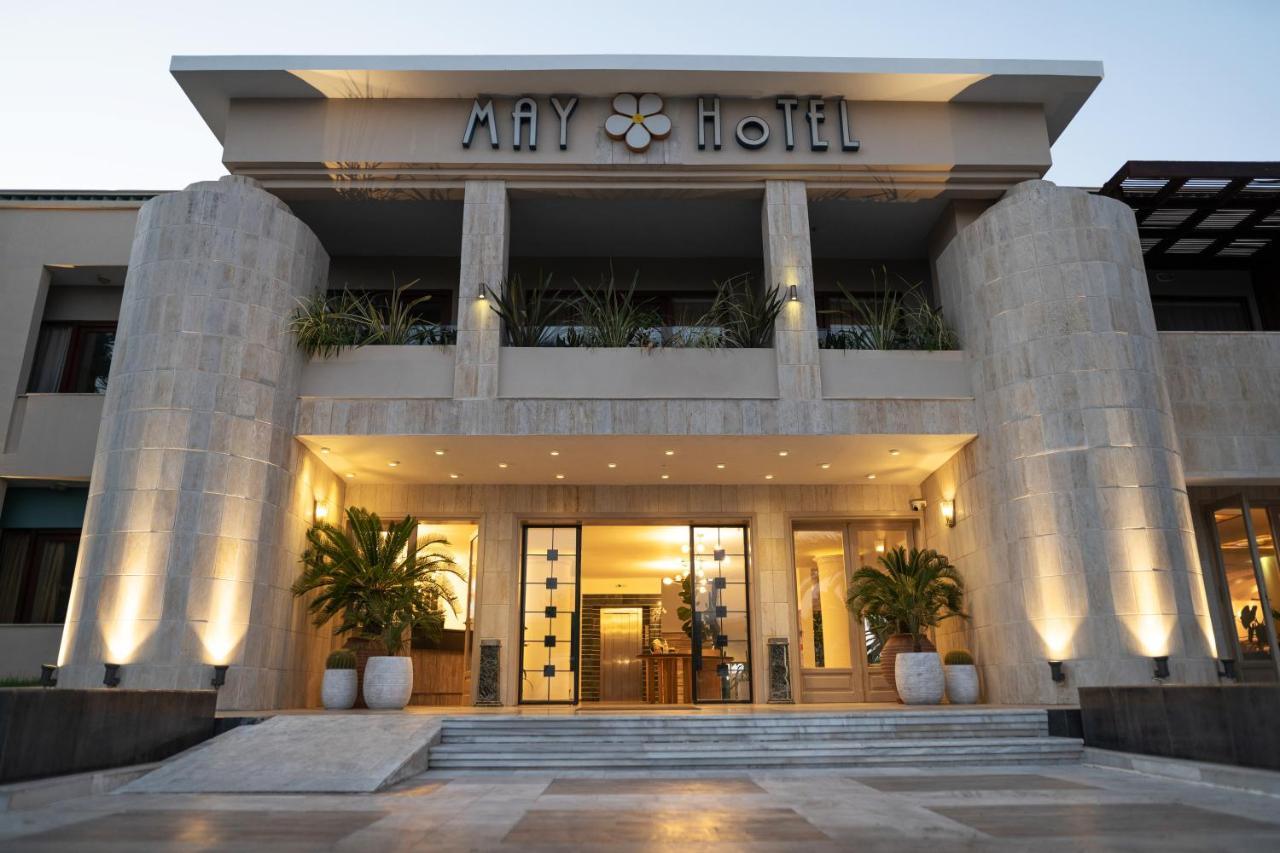 May Beach Hotel Rethymno Exteriör bild